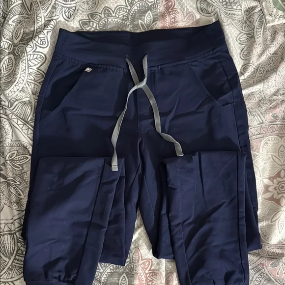 FIGS Jogger Scrub Pants -Navy - Picture 1 of 5
